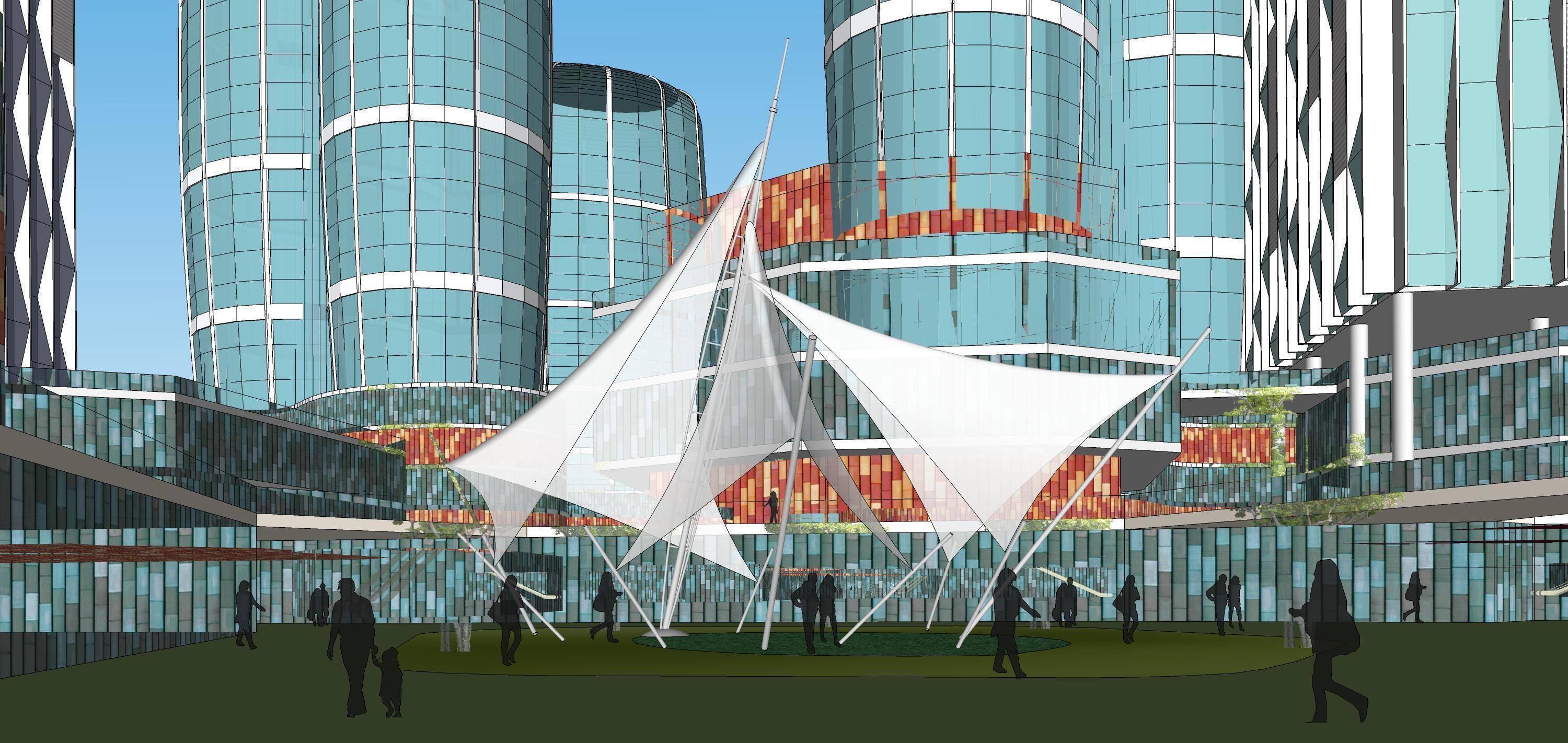 Sketchup Residential Complex 236 3D model_17