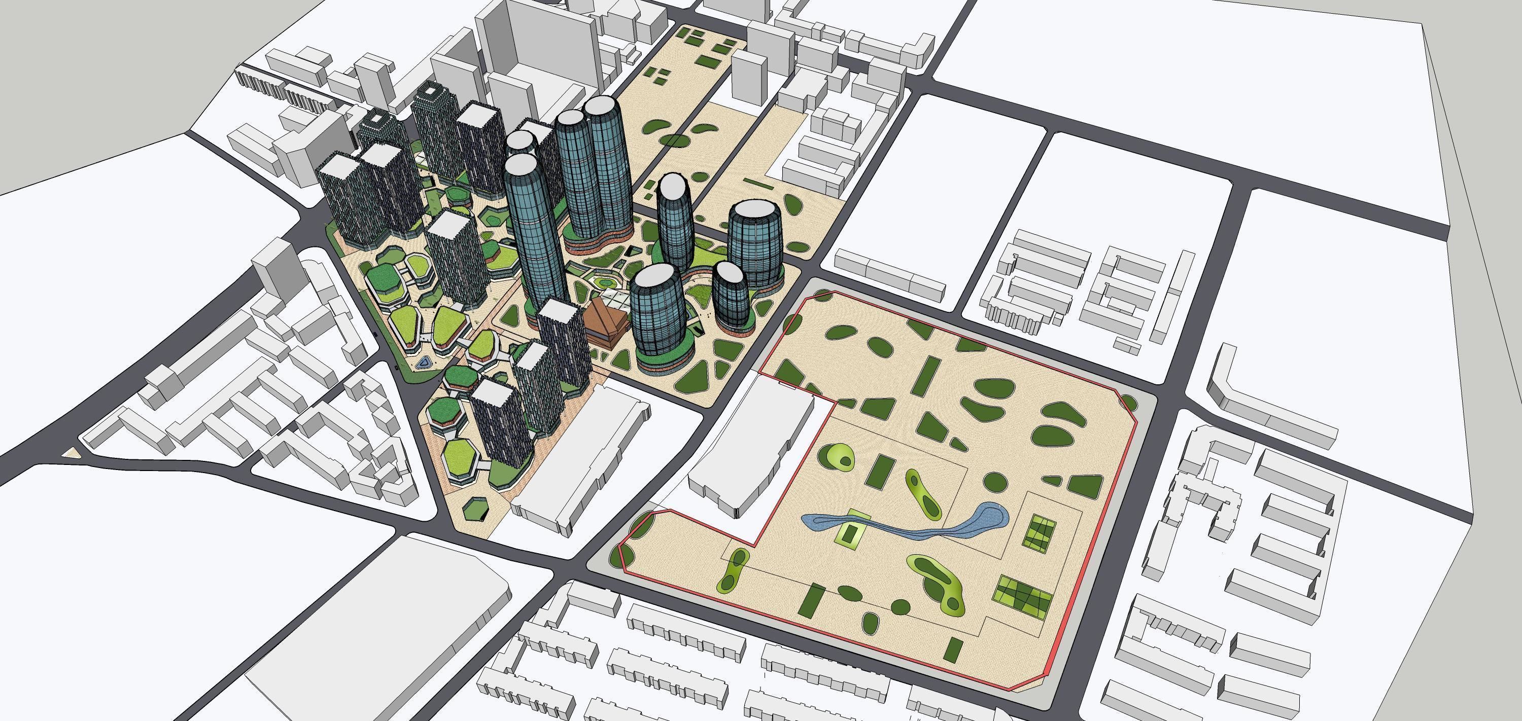 Sketchup Residential Complex 236 3D model_9