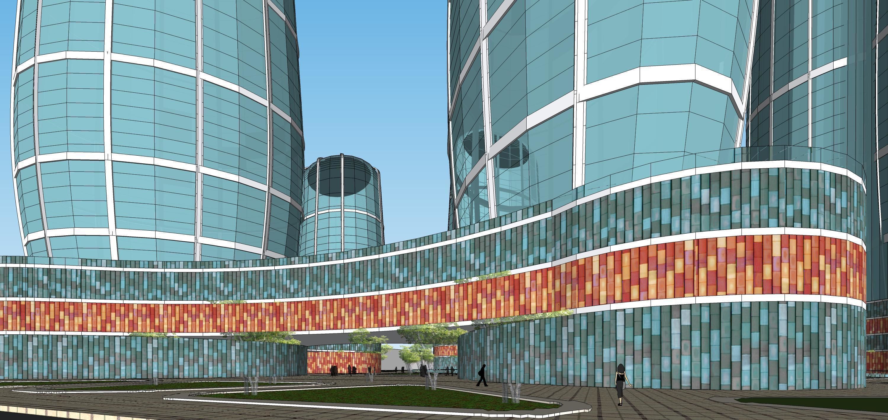 Sketchup Residential Complex 236 3D model_18