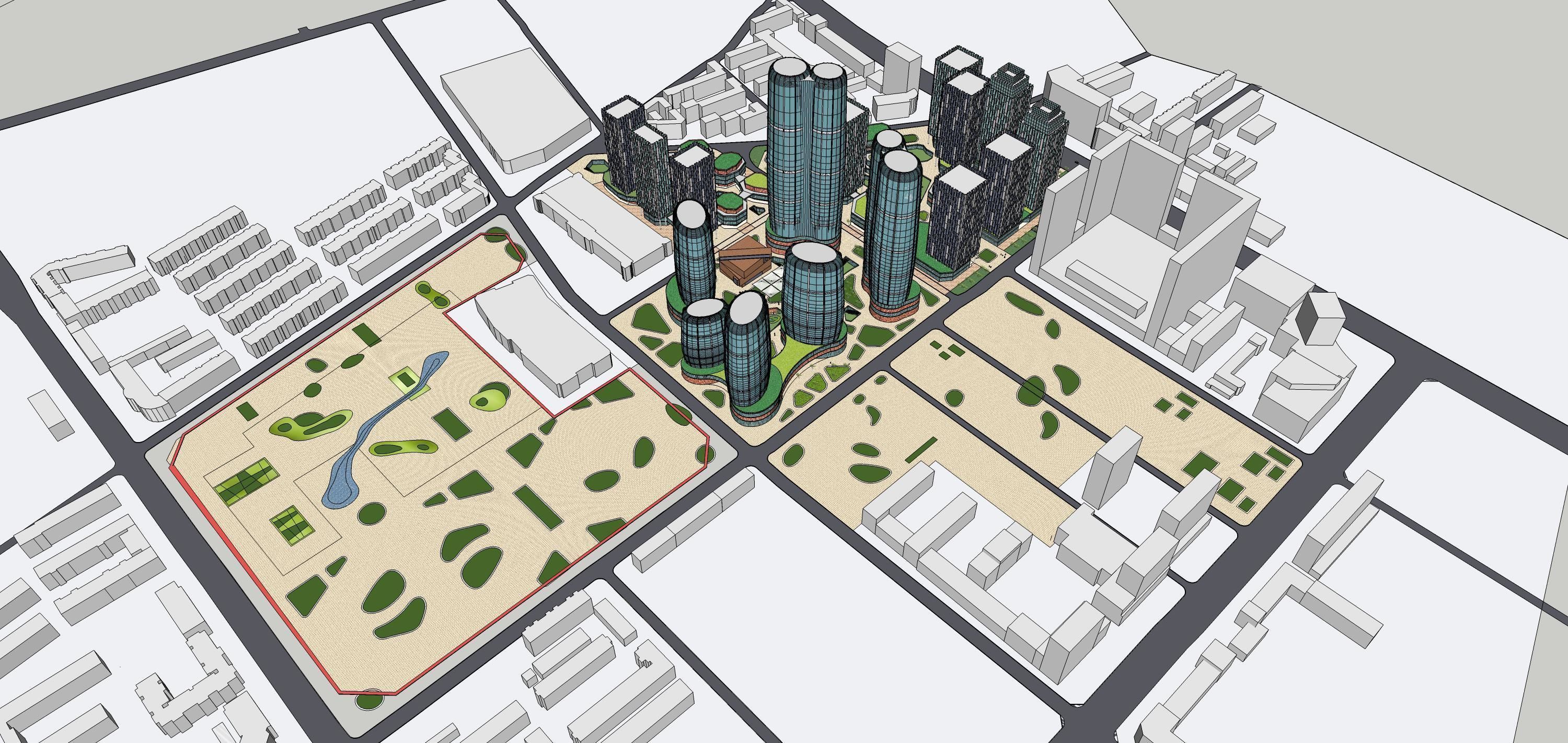 Sketchup Residential Complex 236 3D model_10