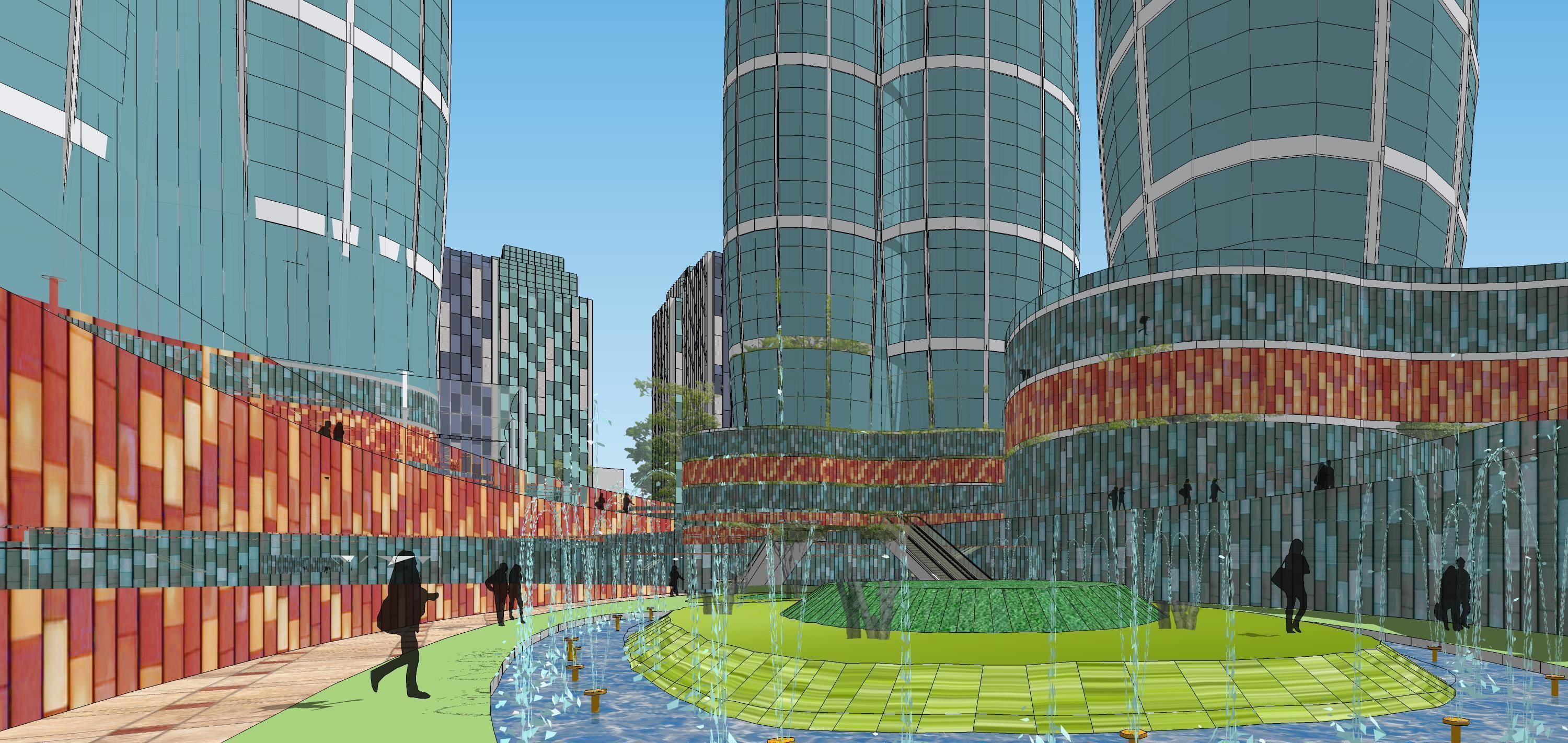 Sketchup Residential Complex 236 3D model_20