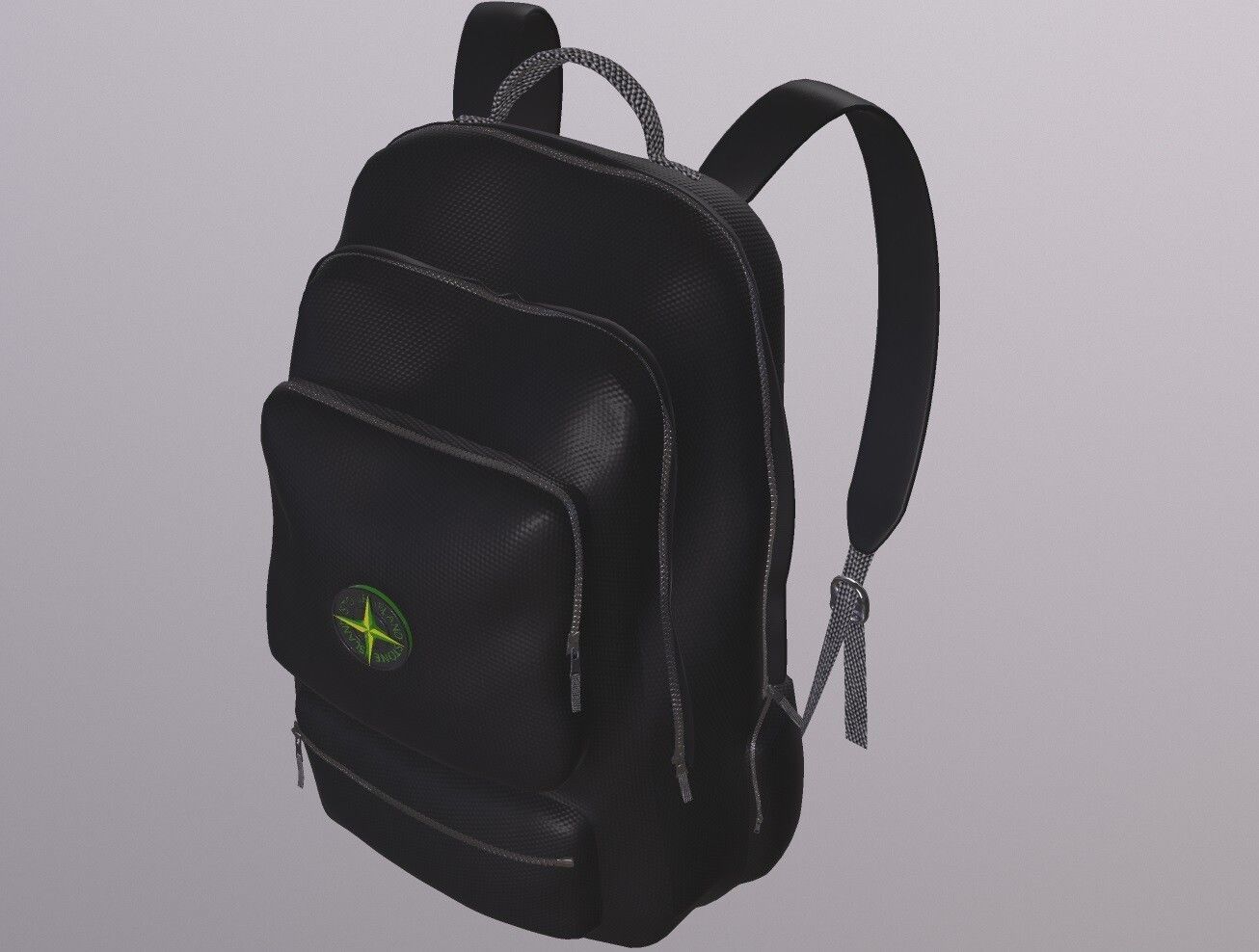 STONE ISLAND BACKPACK PBR Low-poly 3D model_5