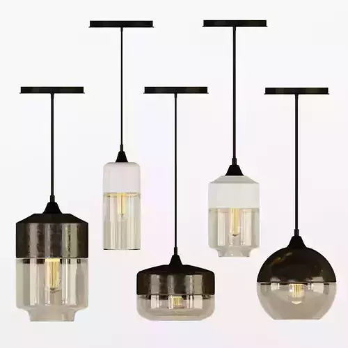 Glass Nordic Modern Pendant Lamps 02