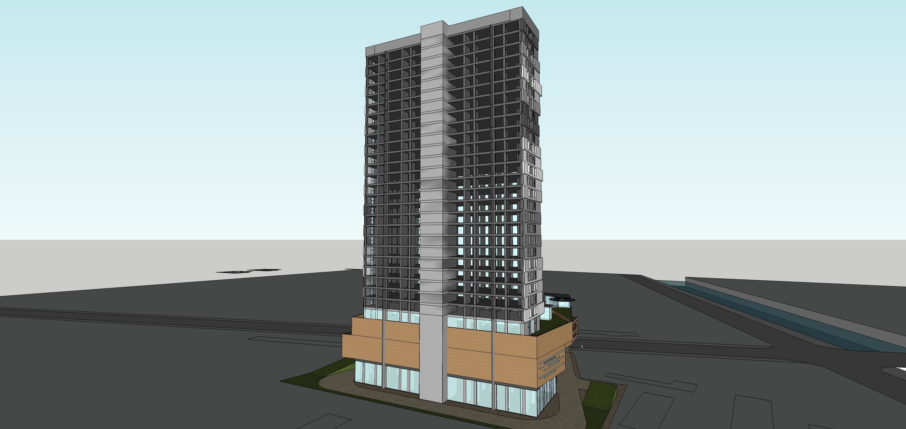 Sketchup Commercial Office Complex 238 3D model_18
