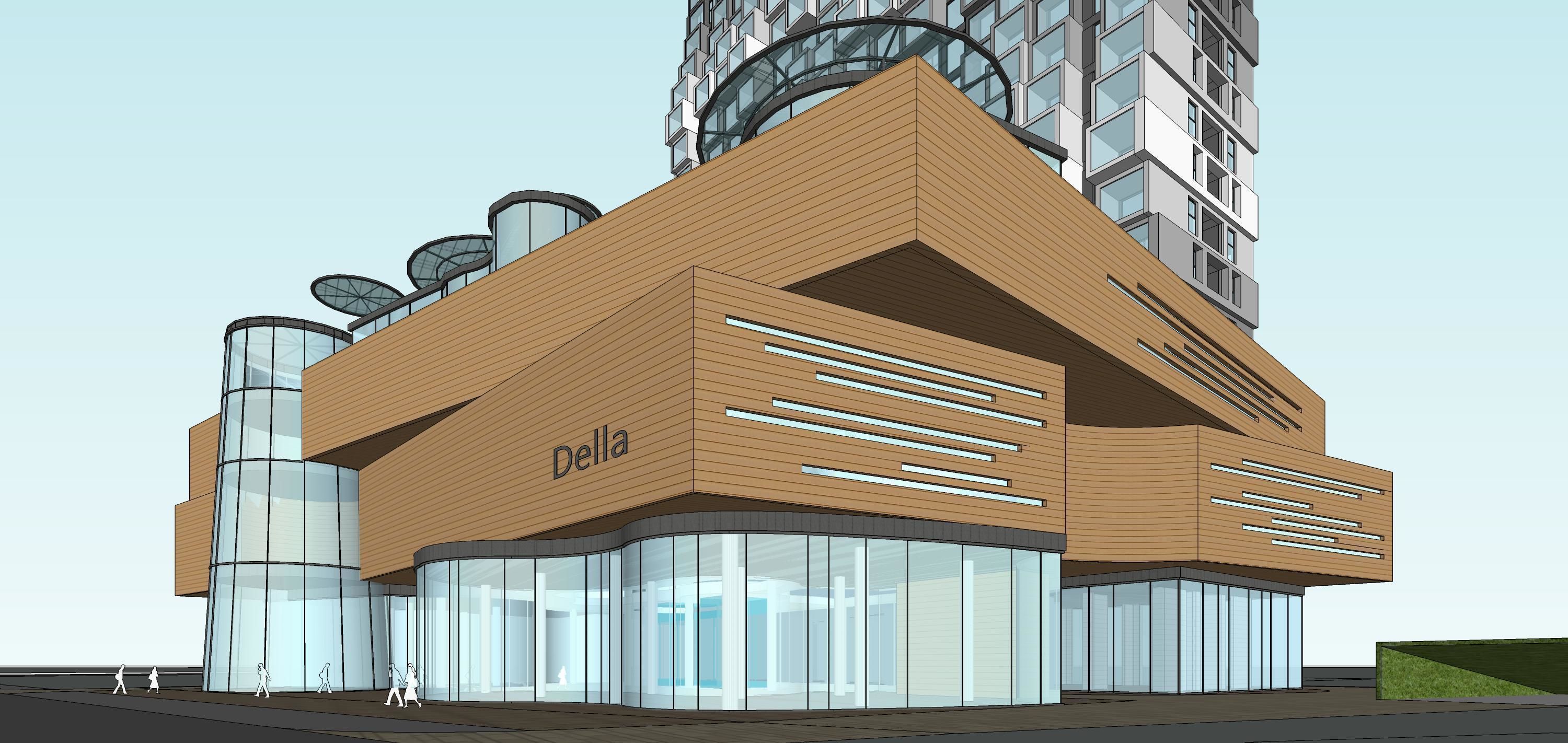 Sketchup Commercial Office Complex 238 3D model_12