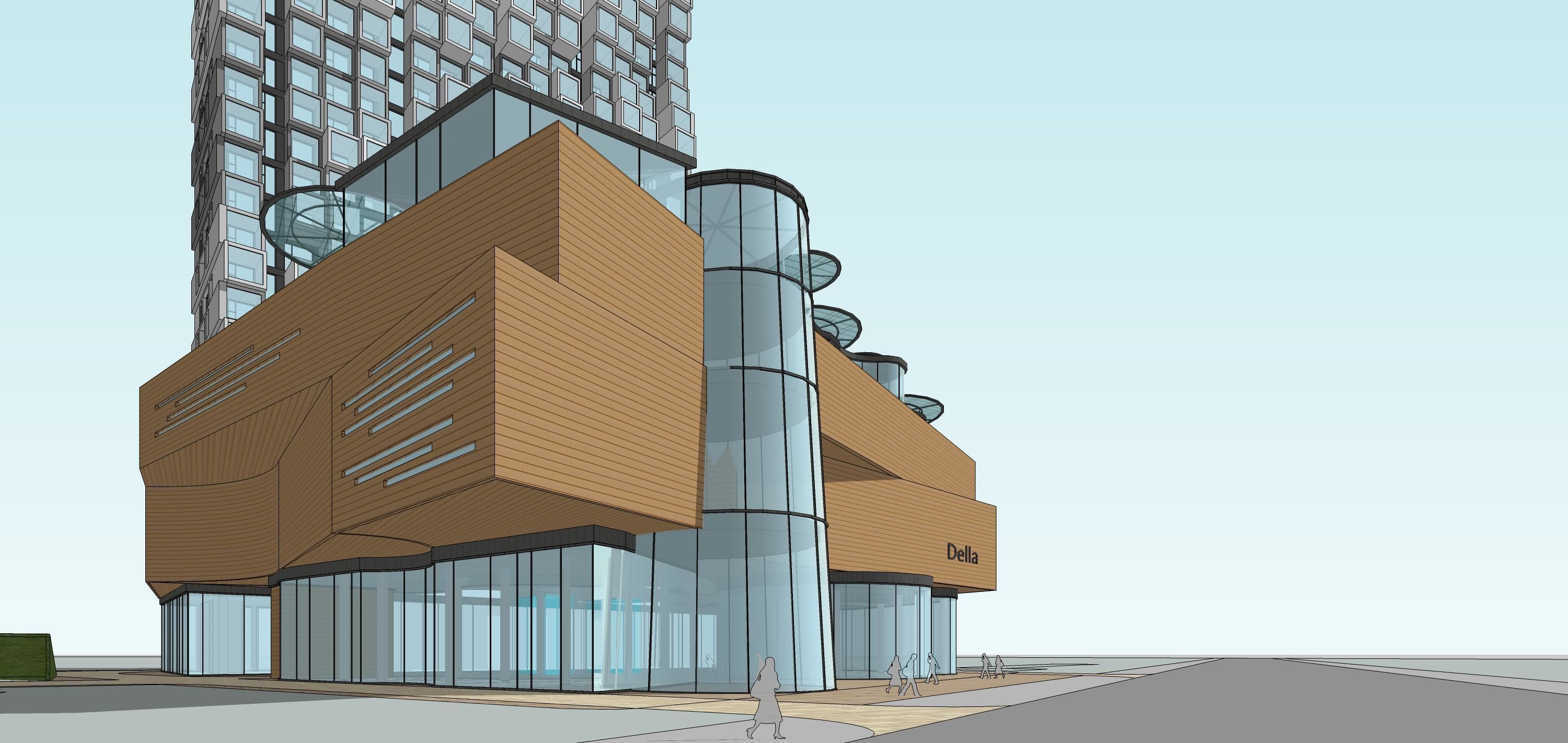 Sketchup Commercial Office Complex 238 3D model_11