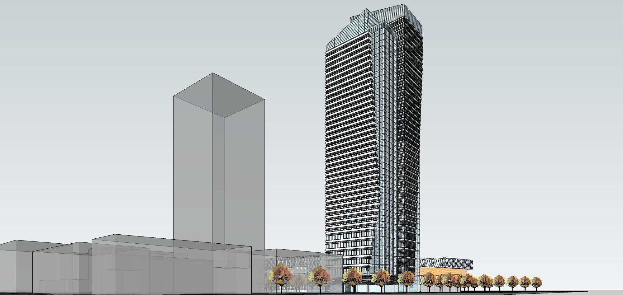 Sketchup Commercial Office Complex 240 3D model_12