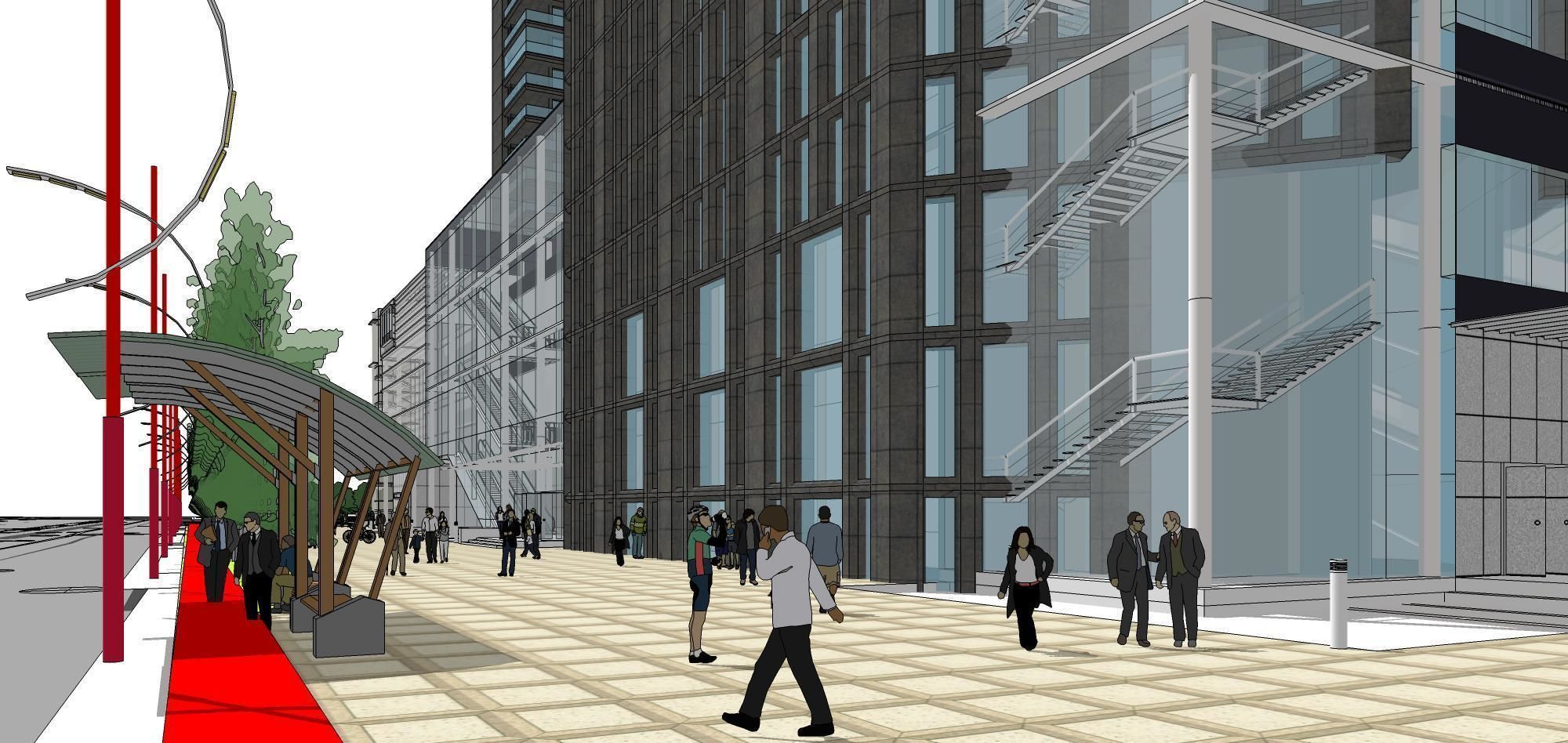 Sketchup Commercial Office Complex 242 3D model_6