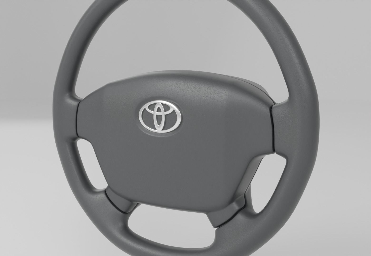 Toyota Steering Wheel 3D model CGTrader