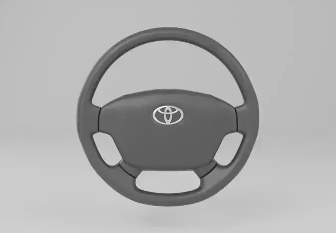 Toyota Steering Wheel 3D model