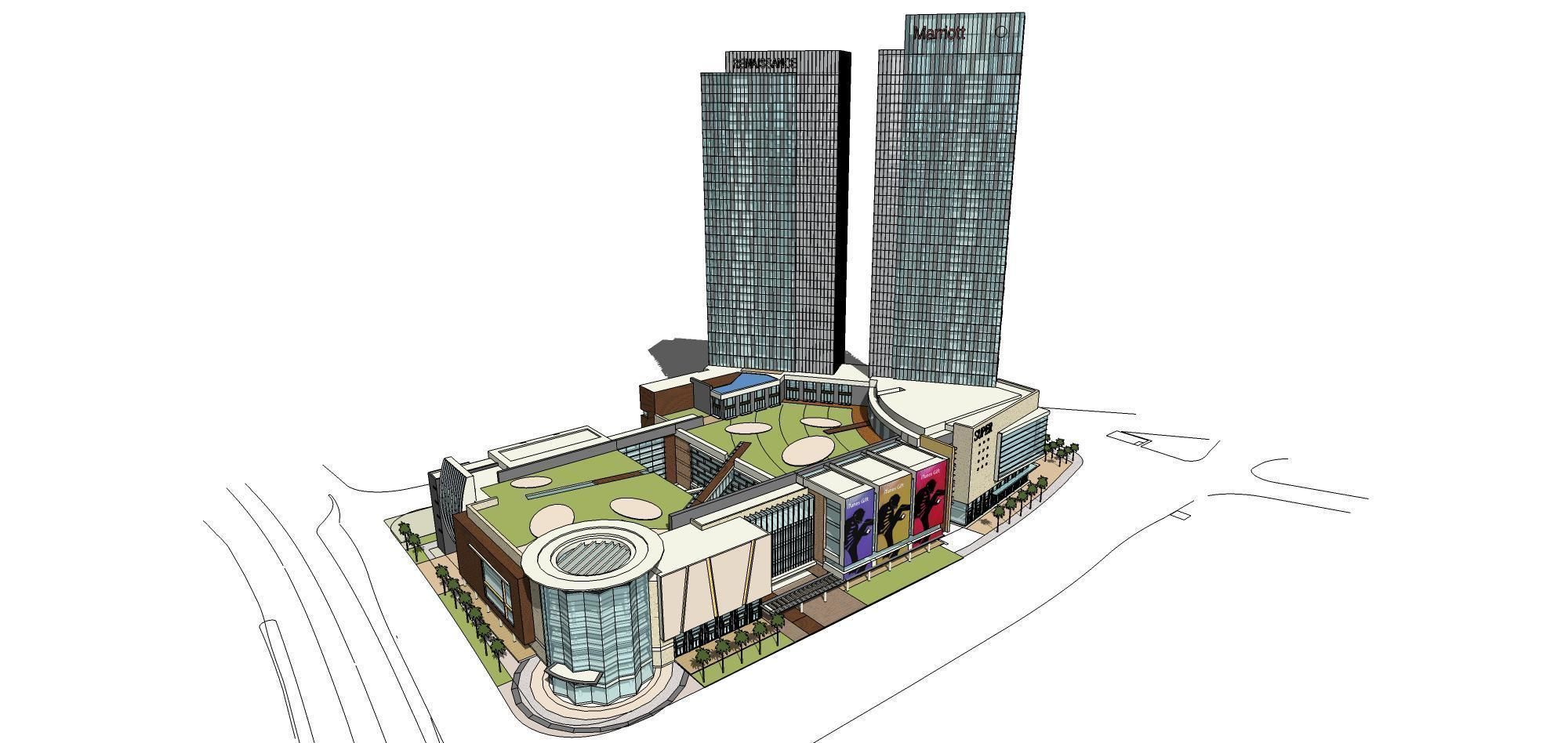 Sketchup Commercial Office Complex 247 3D model_6