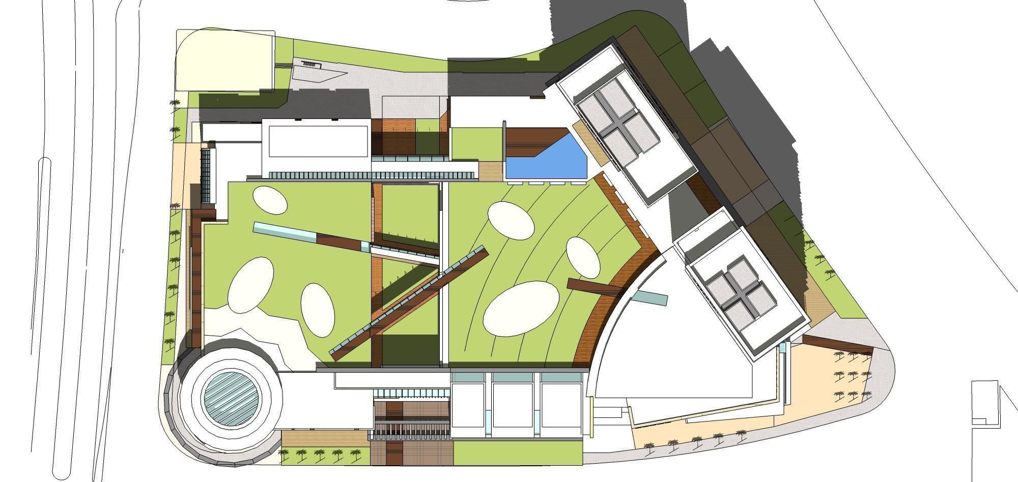 Sketchup Commercial Office Complex 247 3D model_17