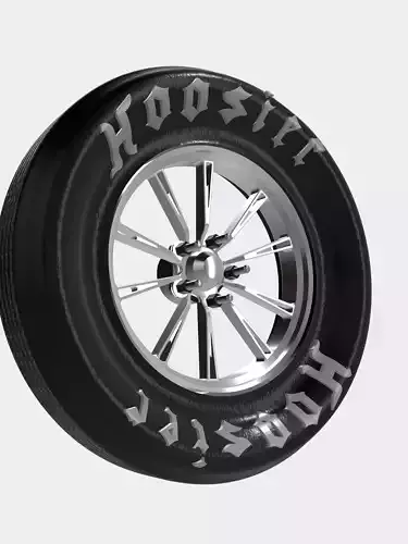 Drag Wheel COMBO Front RC Components Hammer 17inch 5 stud