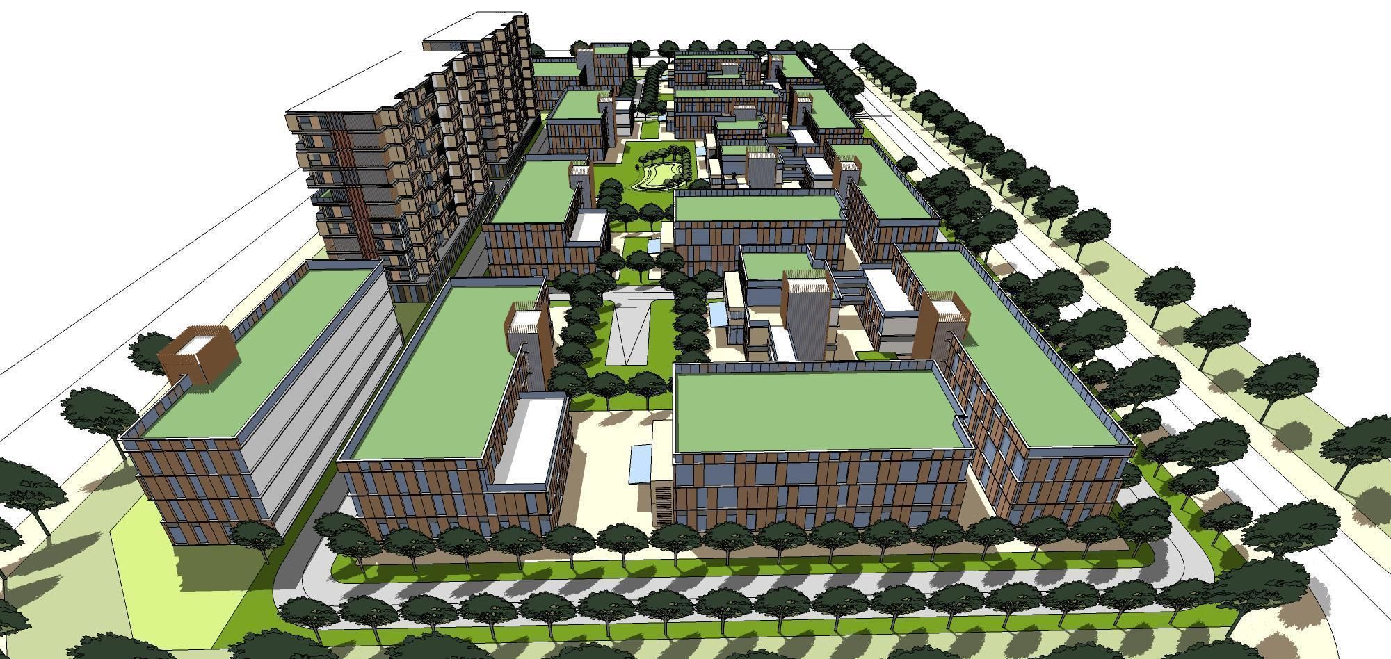 Sketchup Complex 250 3D model_7