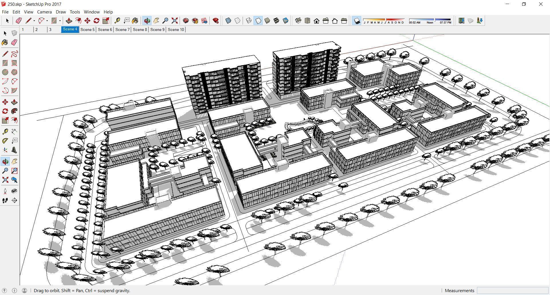 Sketchup Complex 250 3D model_1