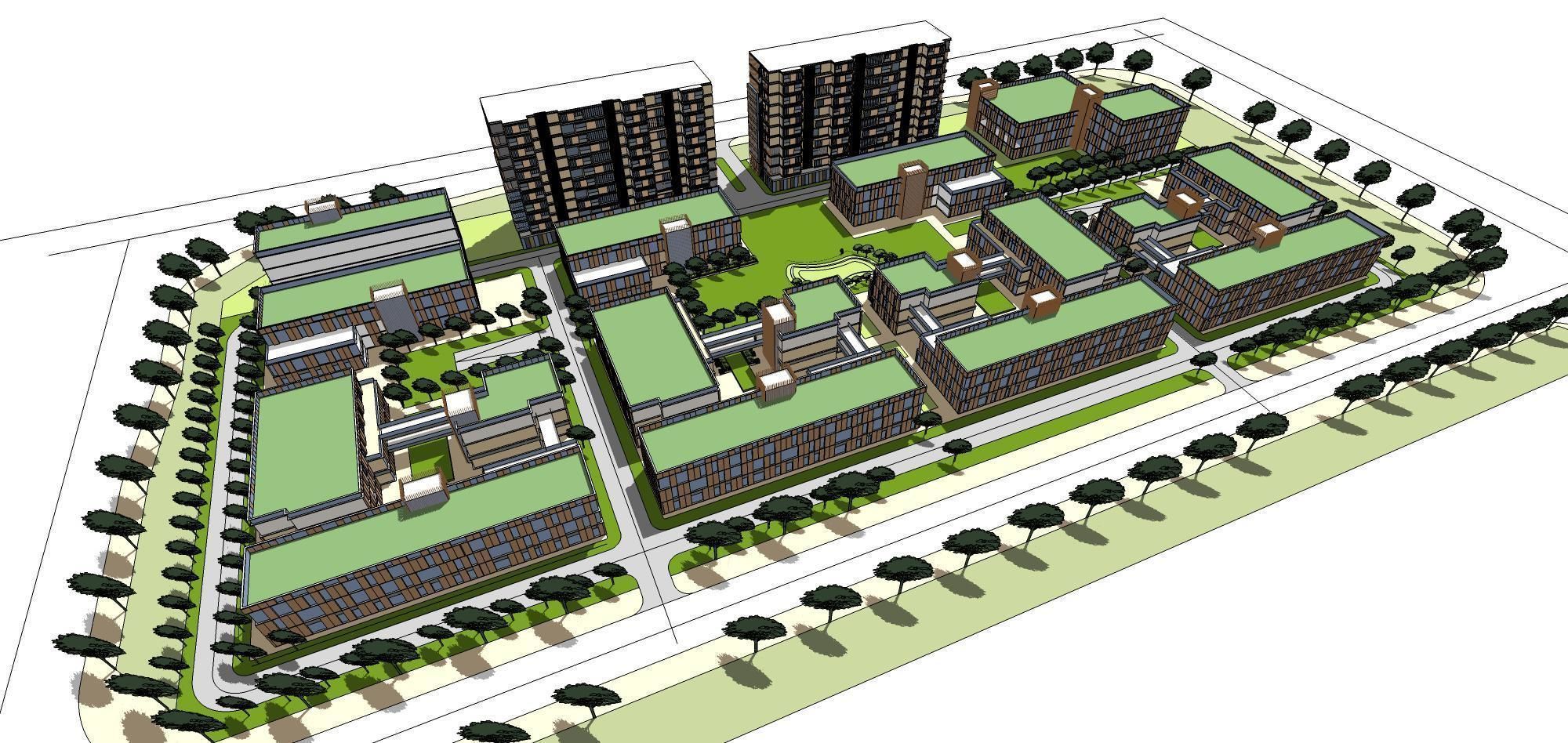 Sketchup Complex 250 3D model_6