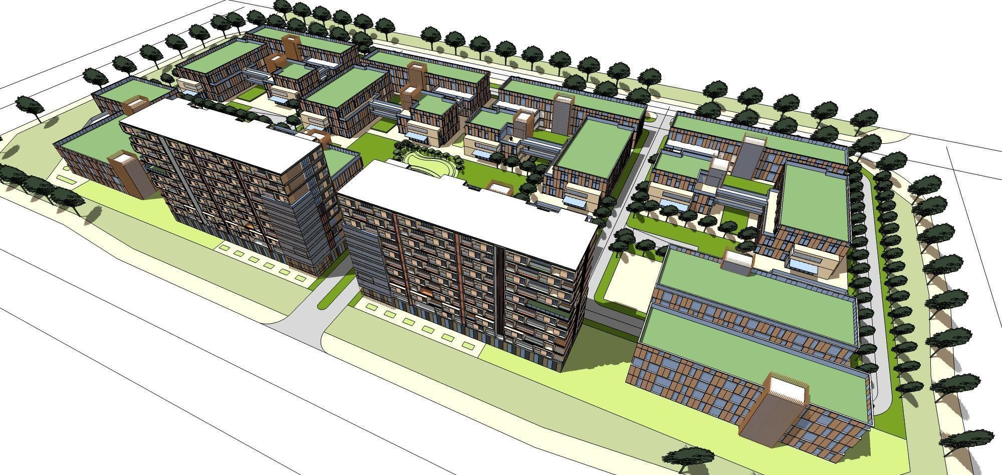 Sketchup Complex 250 3D model_8