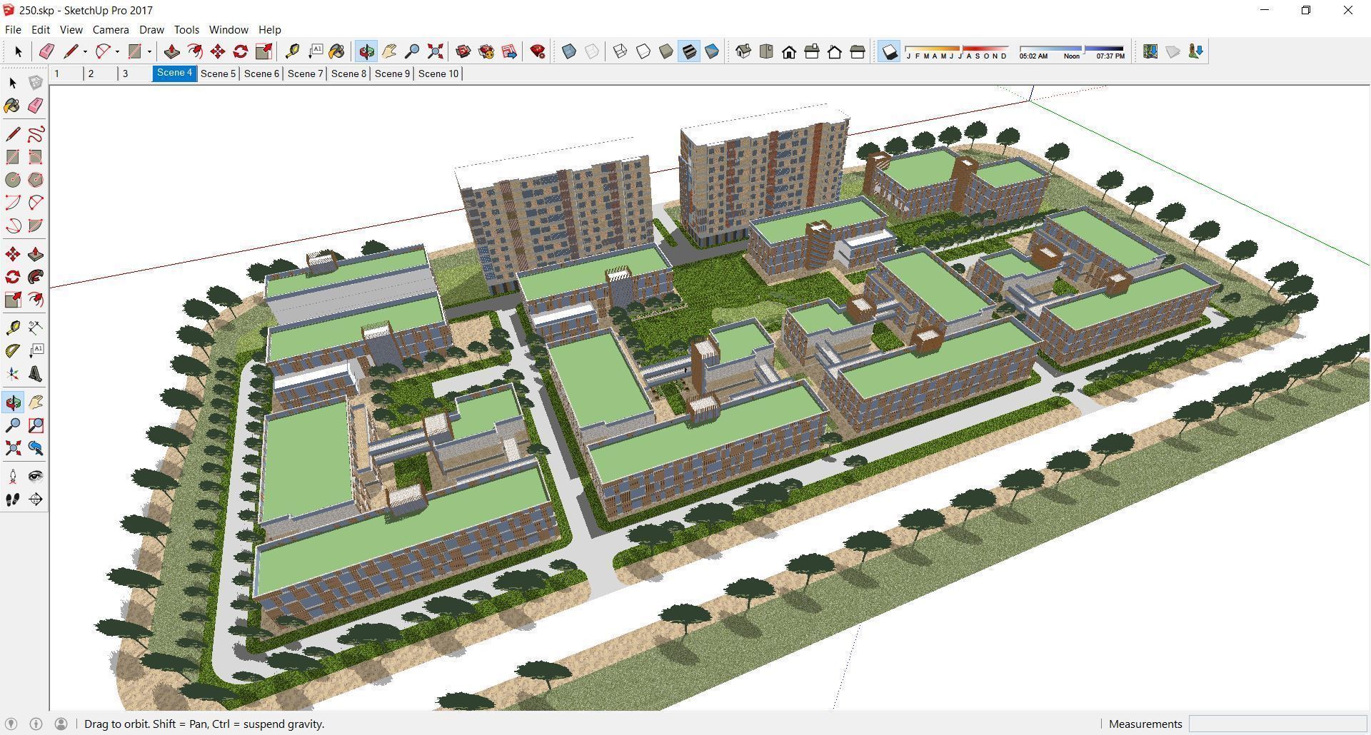 Sketchup Complex 250 3D model_2
