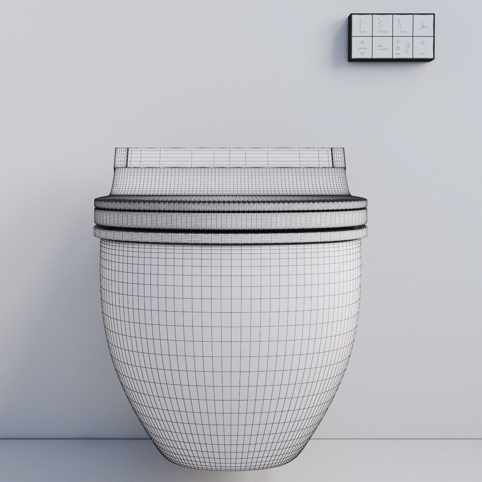 Duravit SensoWash Starck Toilet 3D model_4