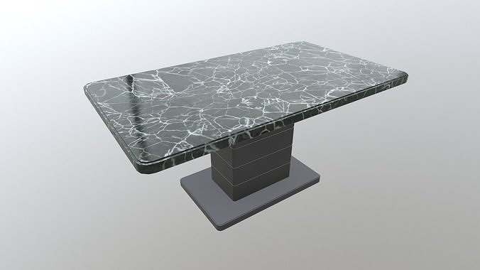 Dining Table Vol 01 Low-poly 3D model