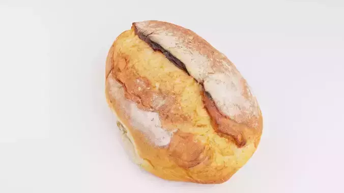 French Loaf or French bread with corn and cereals