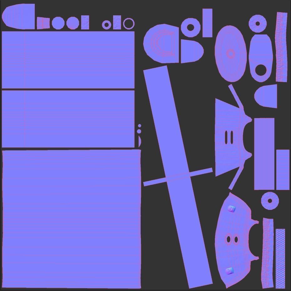 Disposable lighter universal tool game-ready Lighter transparent Low-poly 3D model_15