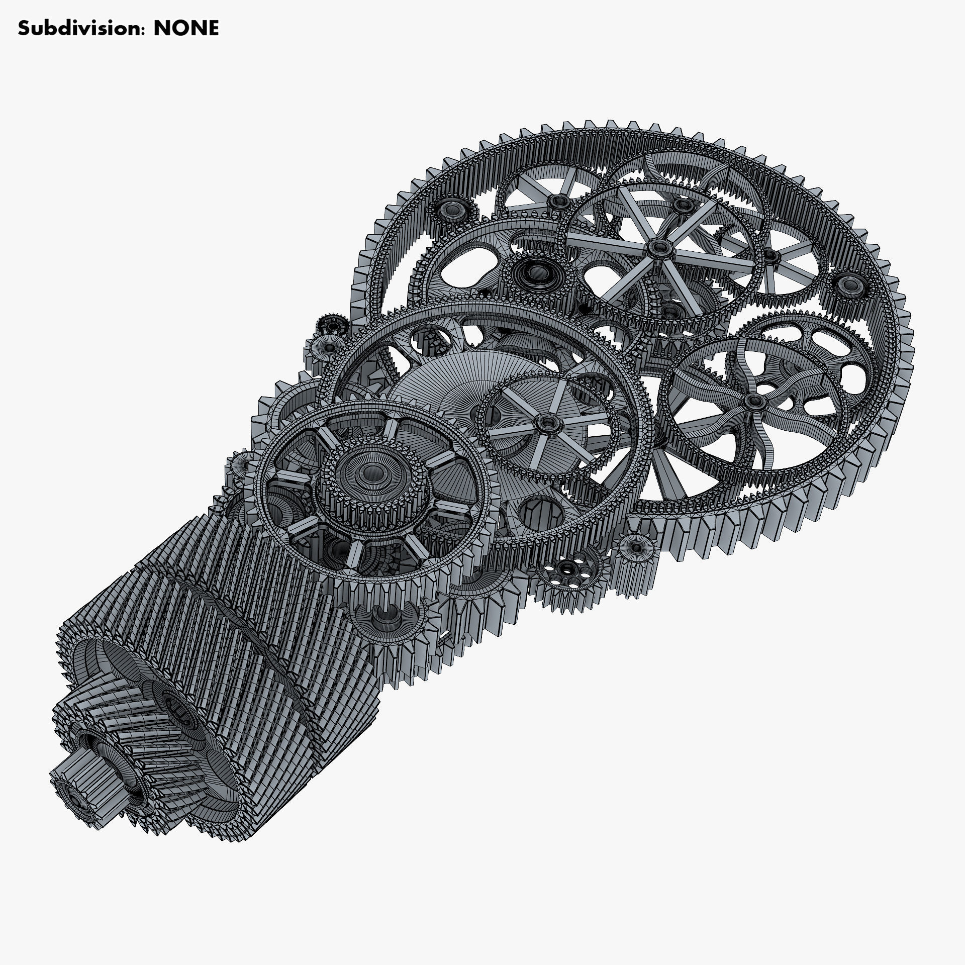 Light Bulb With Gears M 1 3D model_24
