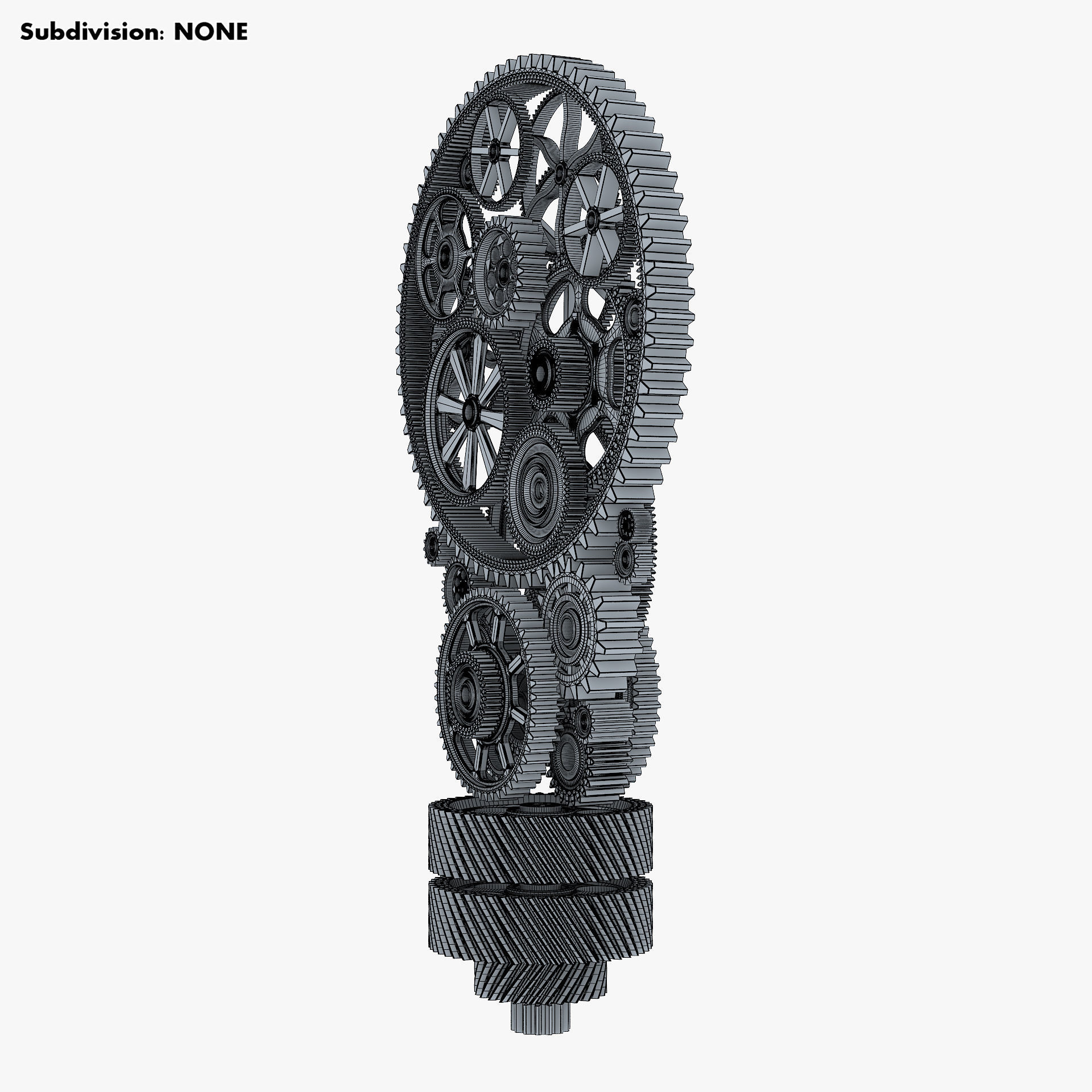 Light Bulb With Gears M 1 3D model_20