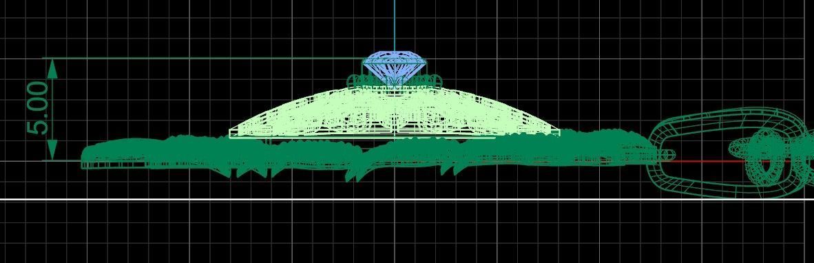 Beautiful Square Indian Locket set Pendant 3D print model_7