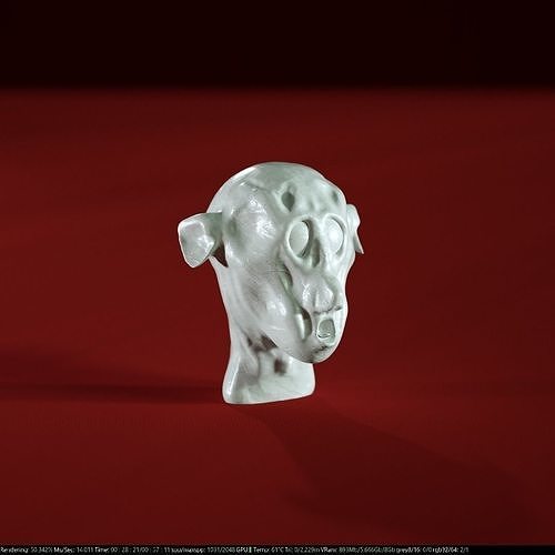 Daily Sculpt Fantasy Creature Free 3D model