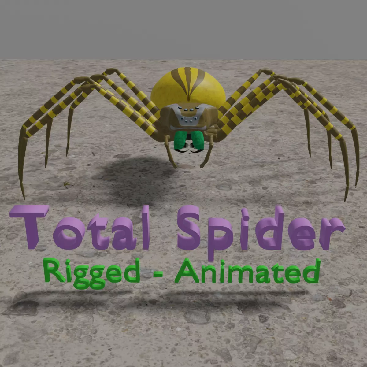 Total Spider 3D model