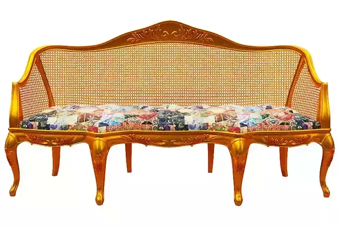 Classical sofa 3 seater