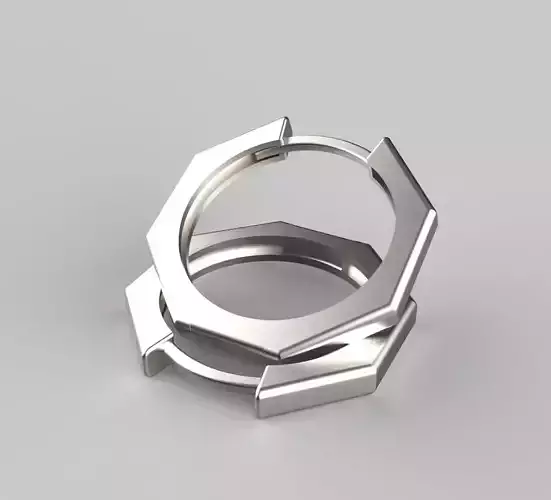 Men earring congo     silver gold white gold platinum and other