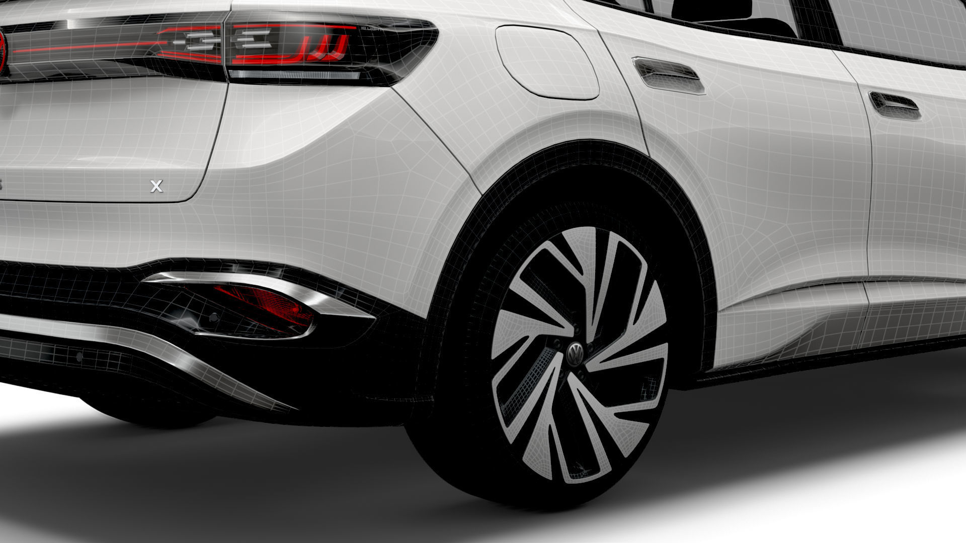 VW ID5 China 2022 3D model_23