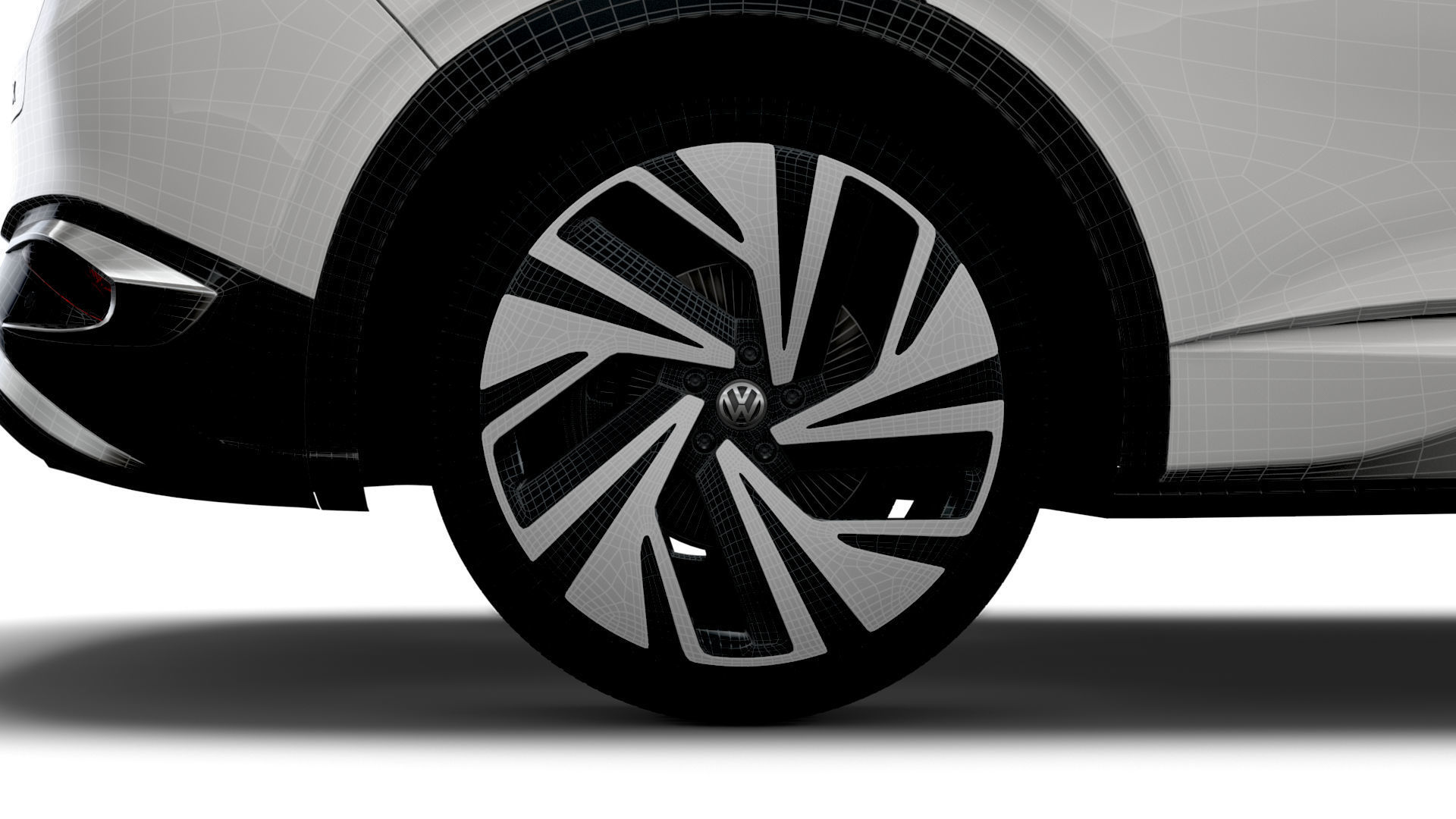 VW ID5 China 2022 3D model_21