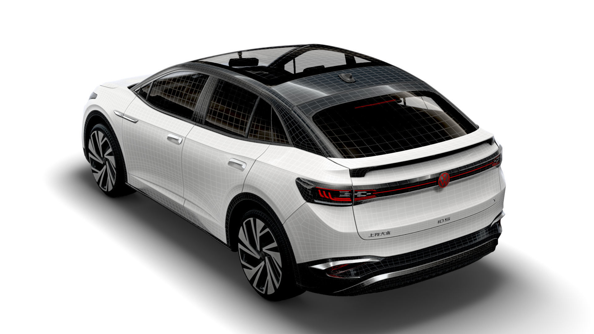 VW ID5 China 2022 3D model_15