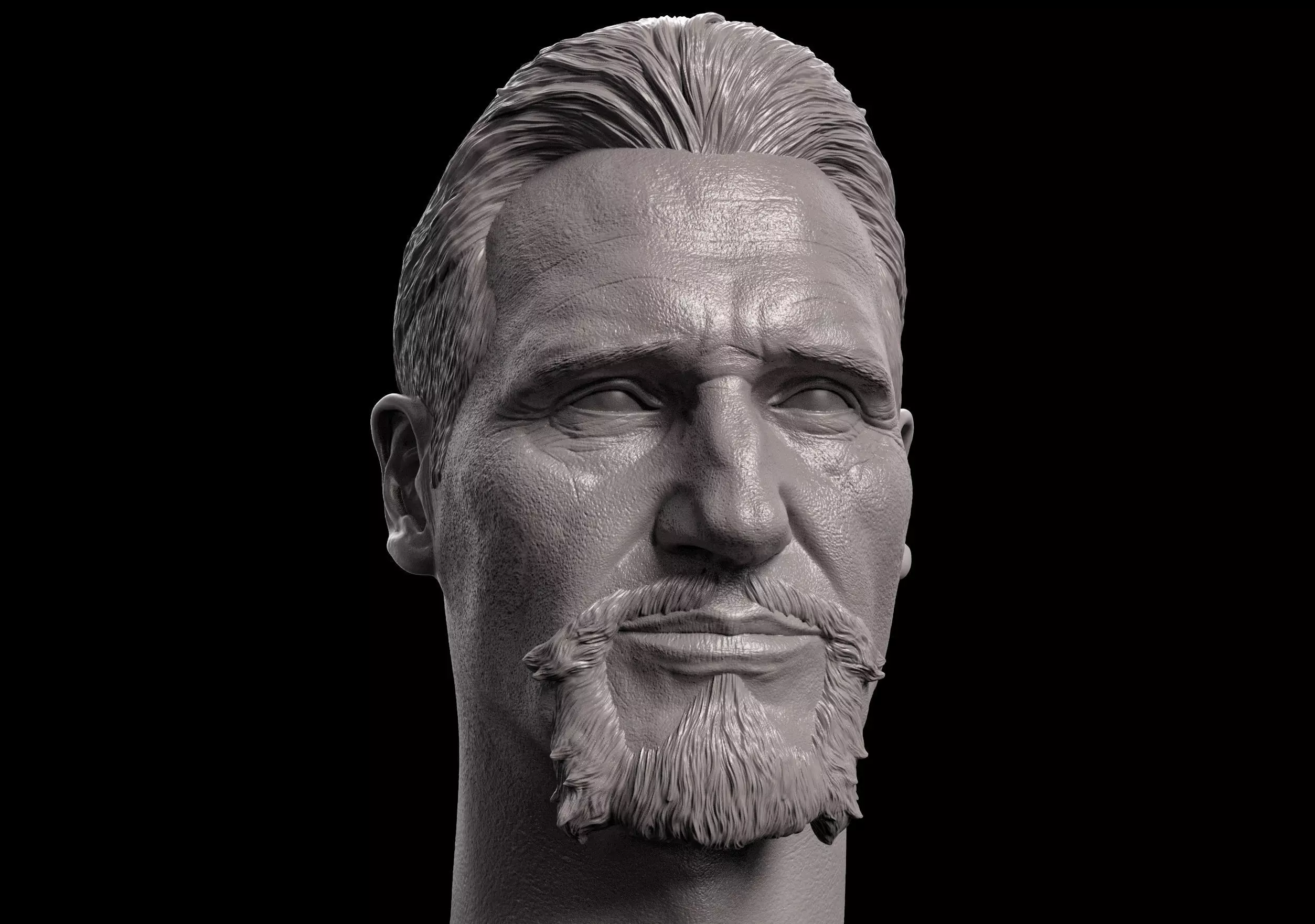 Liam Neeson Ras al Ghul Head 3D print model