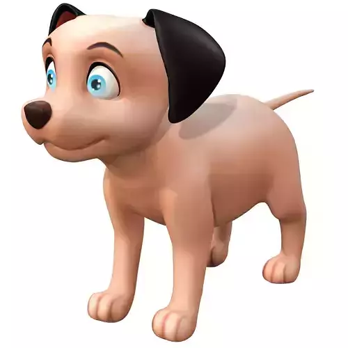 Cartoon Cute Puppy Dog 