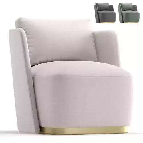 Armchair MACQUEEN by Cazarina Interiors 3 Colors Version