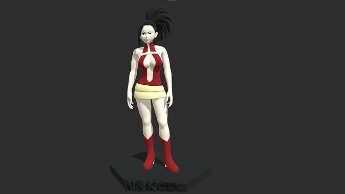 Momo Yaoyozuru Free 3D model