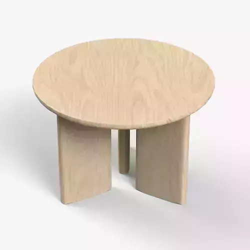 Morro low Table in medium oak