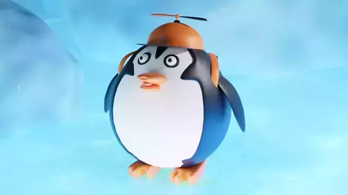Penguin 3D MODEL AND ANIMATION 3D model