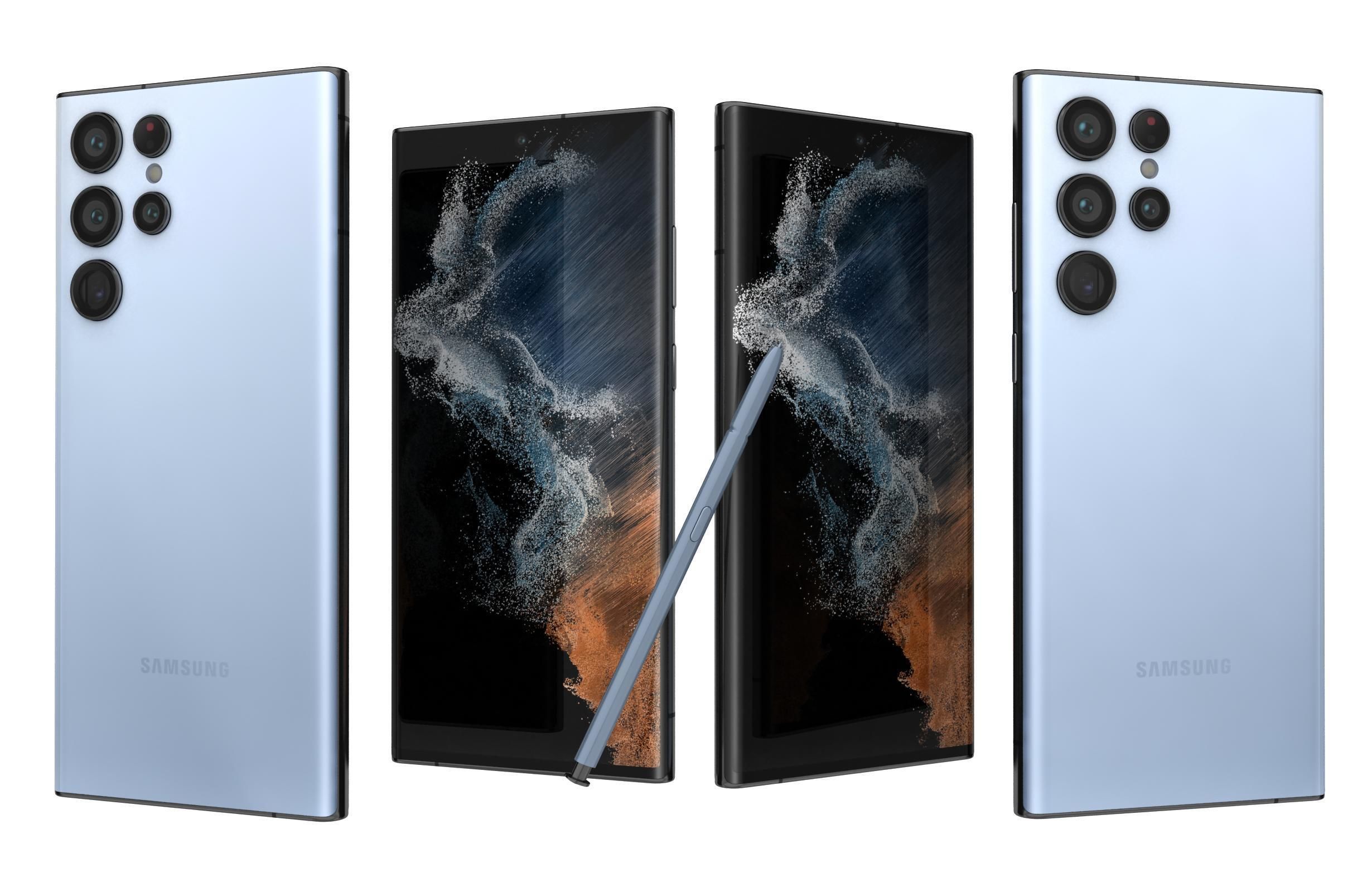 Samsung Galaxy S22 And Ultra 3D model_53