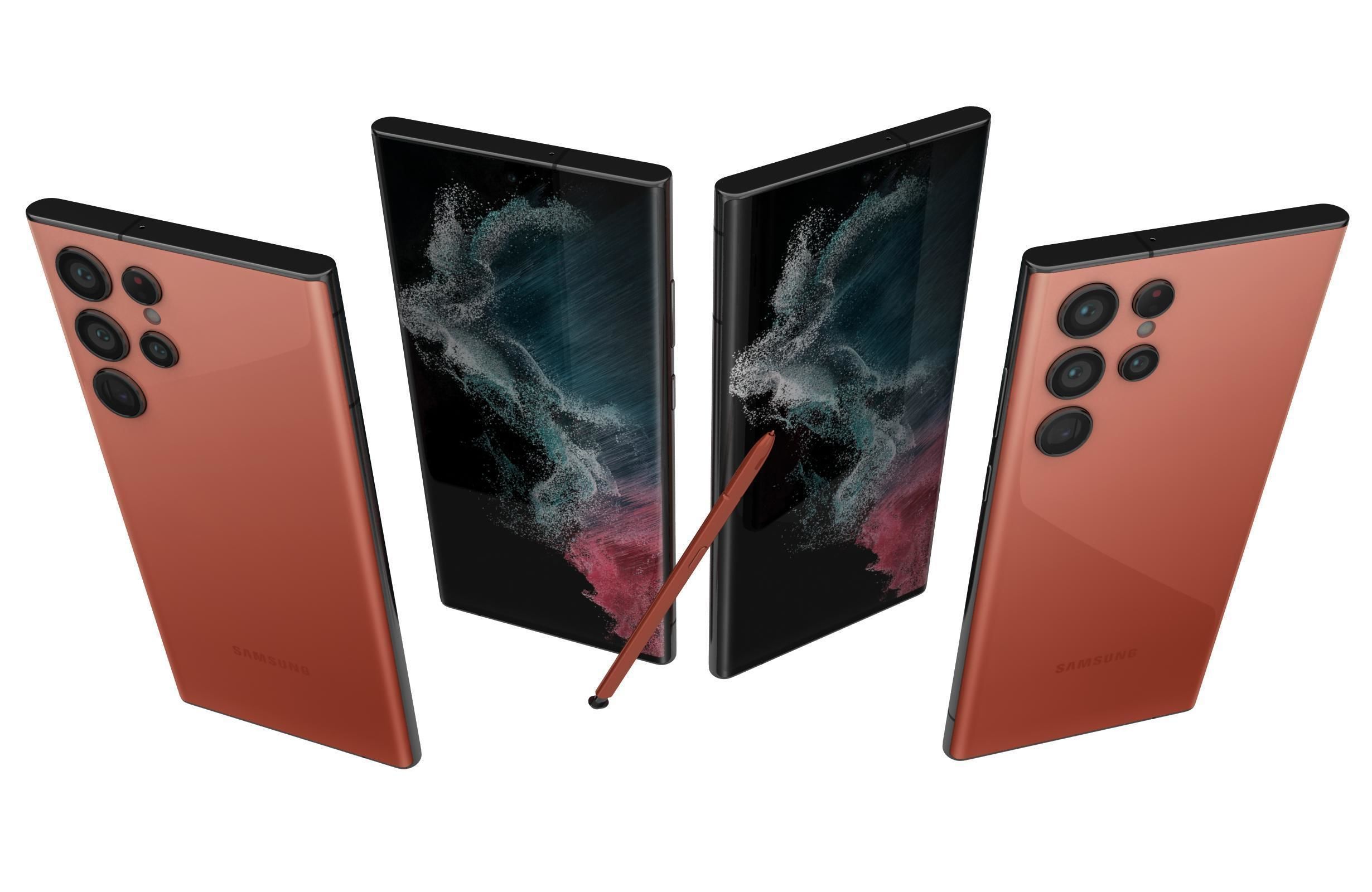 Samsung Galaxy S22 And Ultra 3D model_62