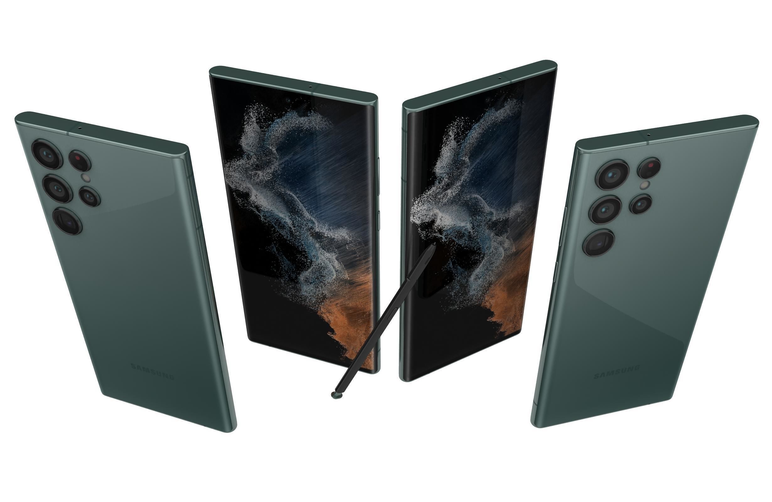 Samsung Galaxy S22 And Ultra 3D model_50