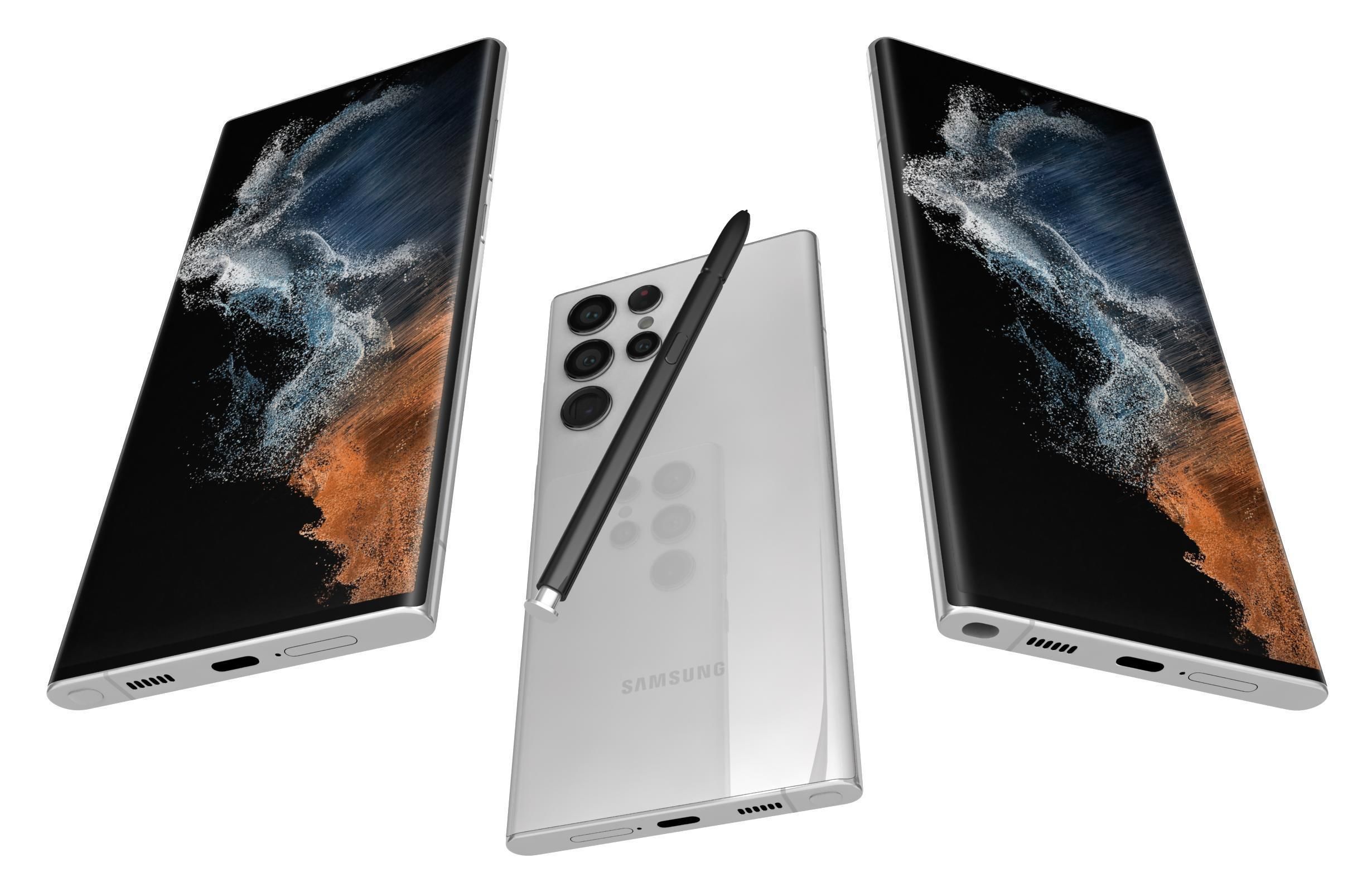 Samsung Galaxy S22 And Ultra 3D model_85