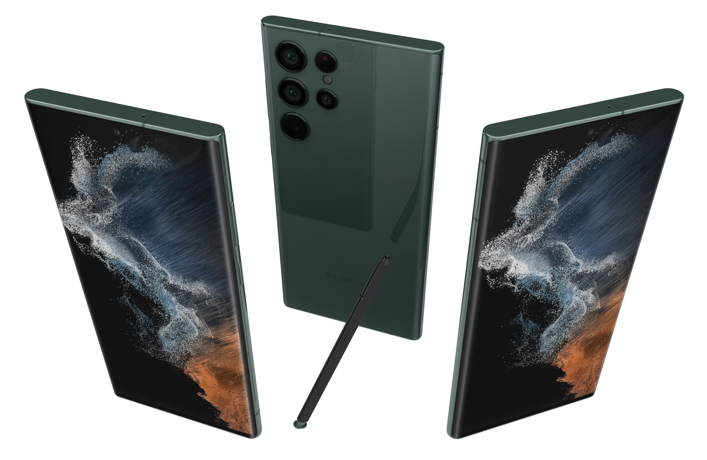 Samsung Galaxy S22 And Ultra 3D model_70