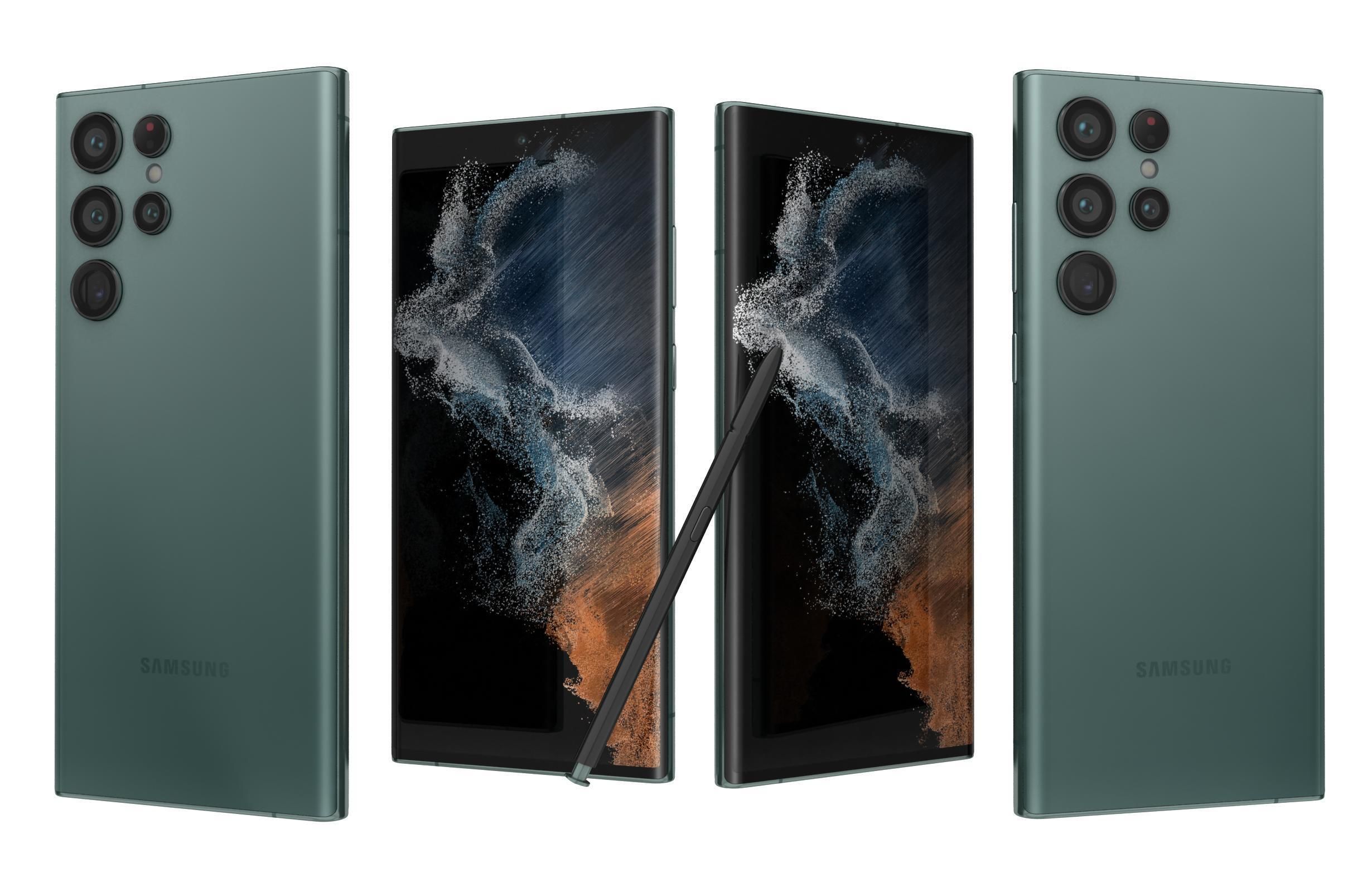 Samsung Galaxy S22 And Ultra 3D model_56