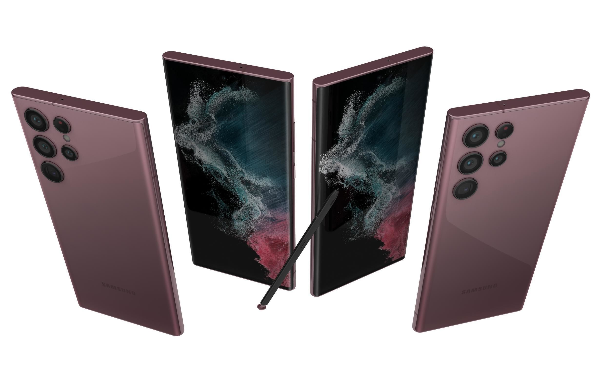 Samsung Galaxy S22 And Ultra 3D model_48