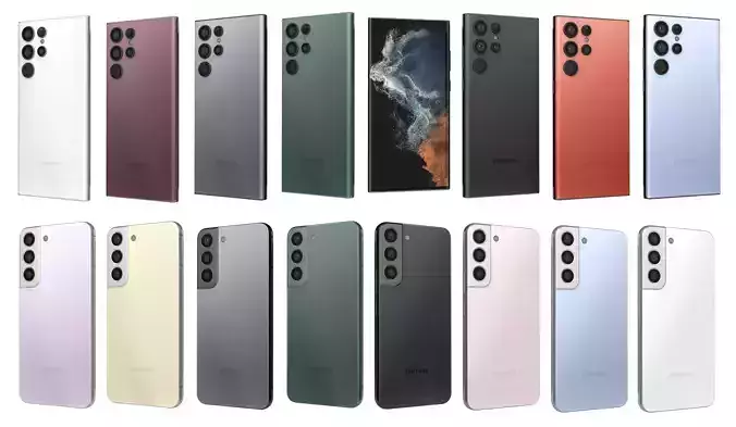 Samsung Galaxy S22 And Ultra